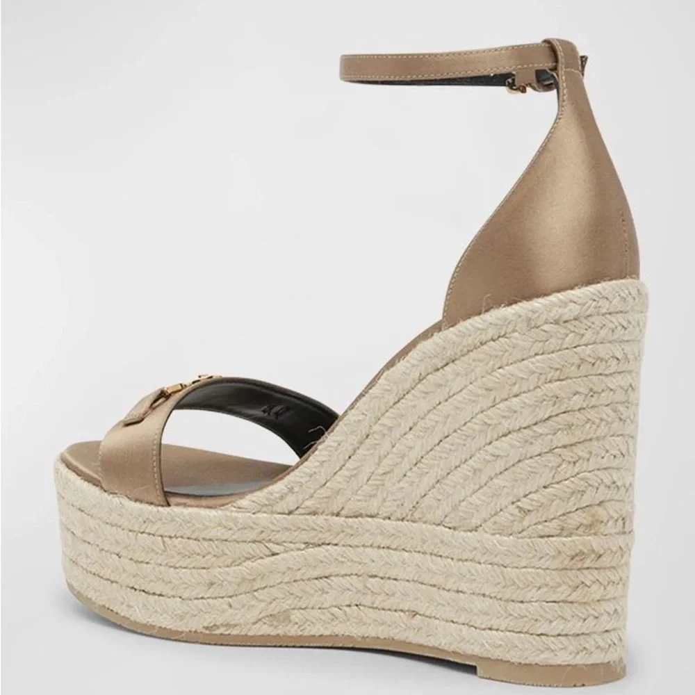 Versace leather ankle